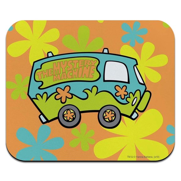 Scooby-Doo The Mystery Machine Low Profile Thin Mouse Pad Mousepad