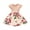 Pink, variant on EINCcm Girls Summer Dress, Summer Sleeveless Ruffled Stitching Floral Printing Princess Dresses for Toddler Kids Baby Girl, Wine,2-3 Years