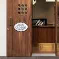 thumbnail image 6 of Double-Sided Open Closed Sign | Vintage Wooden Shop Door Hanging | Business Hours Indicator | Rustic Storefront Decor | Home Entry Wall Ornament | 12X8 Inch, 6 of 8