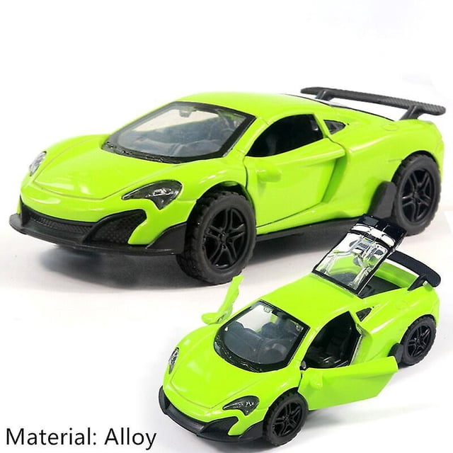 Coche de juguete Diecast, modelos de carreras de coches deportivos para niños, coches de juguete para cumpleaños Afortunado Sencillez