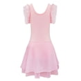 thumbnail image 2 of CHICTRY Kids Toddler Little Girls Solid Color Tutu Ballet Dance Leotard Dress,Sizes 2-12, 2 of 6
