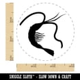 thumbnail image 2 of Shrimp Solid Self-Inking Rubber Stamp Ink Stamper - Fuchsia Ink - Small 3/4 Inch, 2 of 7