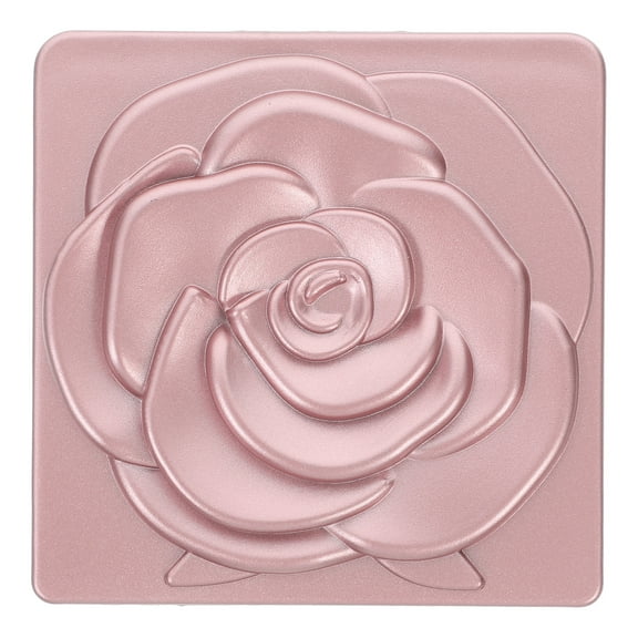 WRISTBIQUE Mirror For Desk Compact Mini Mirror Pink ABS Glass 1Pcs for Makeup