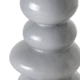thumbnail image 5 of American Art Decor Cool Grey Cairns Glass Vase Set - 5.7" x 11.8", 5 of 8