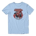 thumbnail image 2 of Marvel Spider-Man Hero Mode Vintage Mens T-Shirt (Light Blue, S-XXXL), 2 of 4