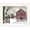 White, variant on TrendyDecor4U Christmas Barn Ready To Hang Holiday Framed Print BJ147-226G