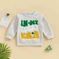 thumbnail image 2 of Okbabeha Toddler Baby Girl Boy St Patricks Day Outfits 0 3 6 9 12 18 24Months 2t 3t 4t 5t Sweatshirt Sweater Top Shirt Clothes, 2 of 7