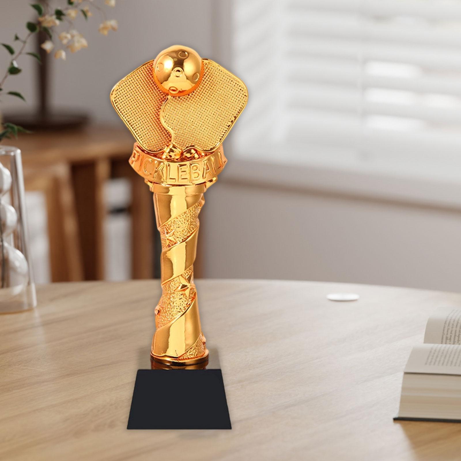 Trophy Award Winner Cup Resin Material Unique Design for Table Tennis Volleyball Football Events