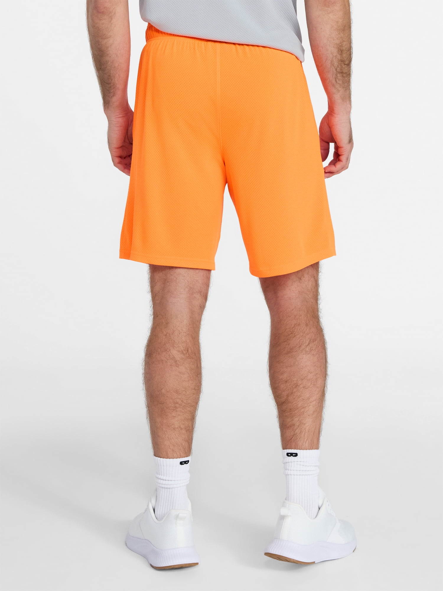 Athletic Works Men's and Big Men's Active Mesh Shorts, 9" Inseam, Sizes XS-5XL