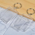 thumbnail image 3 of 30 Pcs Photo Insert Keychains, Boriyuan Acrylic Clear Blank Keyrings Picture Frame Keyring with Split Ring, Photo Keychains for Christmas Valentine Anniversary Holiday Supplies (1.57 x 2.17 in), 3 of 9