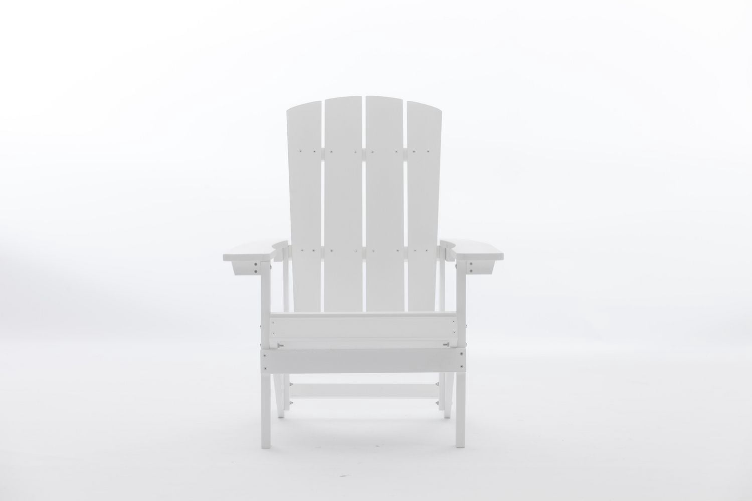 Chaise Adirondack Tanfly – Blanche – Polycarbonate – Usage intérieur/extérieur