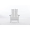 thumbnail image 4 of Tanfly Adirondack Chair – White – Polycarbonate – Indoor/Outdoor Use, 4 of 7