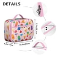 thumbnail image 6 of Ice Cream Lunch Box Men Women Women Cooler Bag Lining Portable Lightweight Lunch Cooler Bag for Daily Use Office, 6 of 6