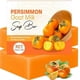 thumbnail image 1 of ExquisitePersimmon Soap Bar for Body Odor Control Purifying Deodorant Body Soap Wash with Goat Milk for Eliminating Nonenal Body Odor Great for Skin, 1 of 5