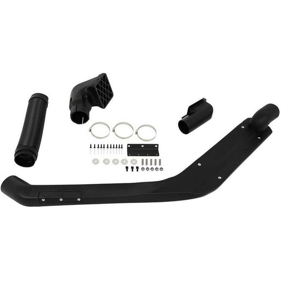 SCITOO Auto Snorkel Kit Replacement Compatible for 1985-1995 for Jeep for Cherokee / Free XJ Snorkel Intake Kit Air Ram Intake Snorkel Kit Set Black Intake Ram Snorkel