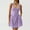 Purple, variant on Blmnix Sleeveless Dresses for Women Green Mini Fancy Fashion Going Out Solid Backless Casual Ladies Dresses