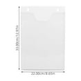 thumbnail image 3 of Soporte acrílico transparente para folletos, expositor para folletos, soporte de pared para folletos, 3 of 7