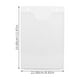 thumbnail image 3 of Soporte acrílico transparente para folletos, expositor para folletos, soporte de pared para folletos, 3 of 7