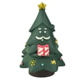 thumbnail image 1 of Mini árbol de Navidad con gato gateando, decoración navideña, escena en miniatura creativa con adorno de resina, regalo, 1 of 6