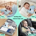 thumbnail image 4 of Baby Vibrating Sleep Soother Dinosaur 3 Adjustable Vibration Modes Portable Sleep Soothing Doll Toy, 4 of 10