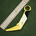 thumbnail image 5 of Cuchillo táctico Valorant Melee Prime Karambit de 16 cm, cuchillo Karambit Vandal, modelo de metal para juego, colección de figuras de anime, juguetes para niños, 5 of 5