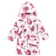 thumbnail image 1 of Bata de felpa con capucha Hudson para niñas, color rosa, de 6 a 12 meses, 1 of 2