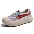 thumbnail image 2 of Casuales Zapatos Tenis para Plataforma Mujeres Con Cordones Transpirables Al Aire Libre, 2 of 8