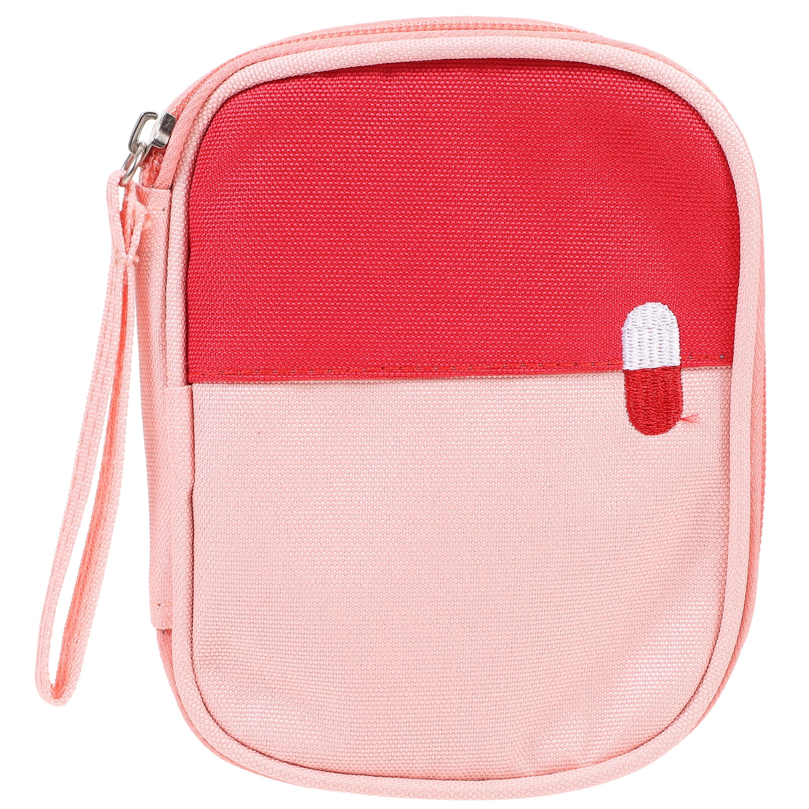 MasteelfCA Mini Medicine Storage Bag Travel Mini First Aid Pouch Portable Mini First Aid Kit Storage Bag