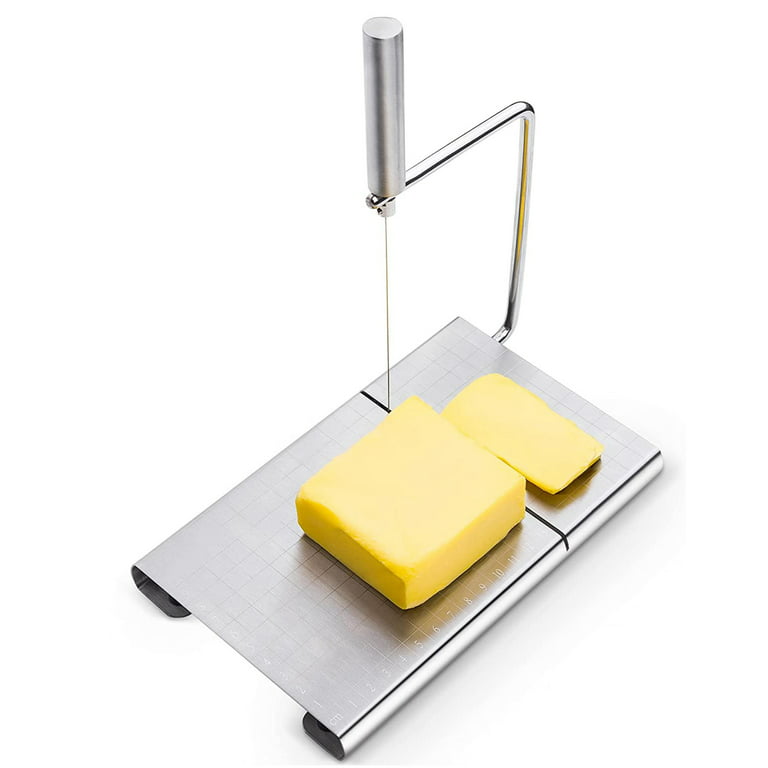 Cheese-Slicer Cheese-Cutter Stainless-Steel-Cheese-Slicer with 5