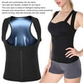 thumbnail image 3 of Sauna Vest, Smooth Comfortable Milk Silk Fabric Lightweight Stretchy Shapewear for Women, with Intelligent Heating Inner Layer Breathable Outer Layer, 3 of 7