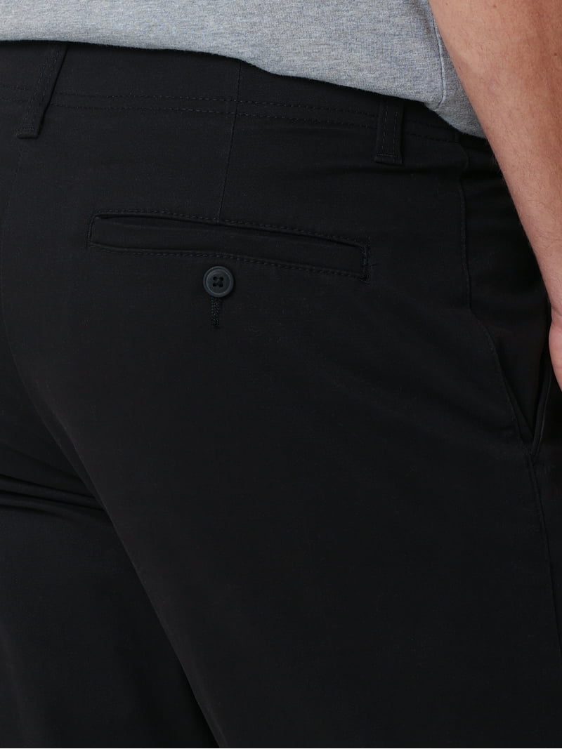 Lee Men's Slim Straight Active Stretch Pant - Elastic Waistband
