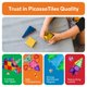 thumbnail image 3 of PicassoTiles 60 Piece Magnetic Building Block Mini Diamond Series Travel Size On-The-Go Construction Toy Set Stem Learning Kit Educational Playset Child Brain Development Stacking Blocks PTM60, 3 of 7