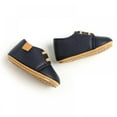 thumbnail image 5 of Newborn Baby Boy High Grade PU Lace-up Non-slip Soft Sole Toddler Frist Waliking Shoes, 5 of 11