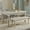 Off-White, variant on Grain Wood Furniture Valerie Original Solid Wood 63" Dining Table, Rustic Walnut