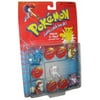 Pokemon Battle Disc 5-Pack Hasbro Figure Toy Set - (Gyarados / Dragonite / Mew / Growlithe / Nidoking)