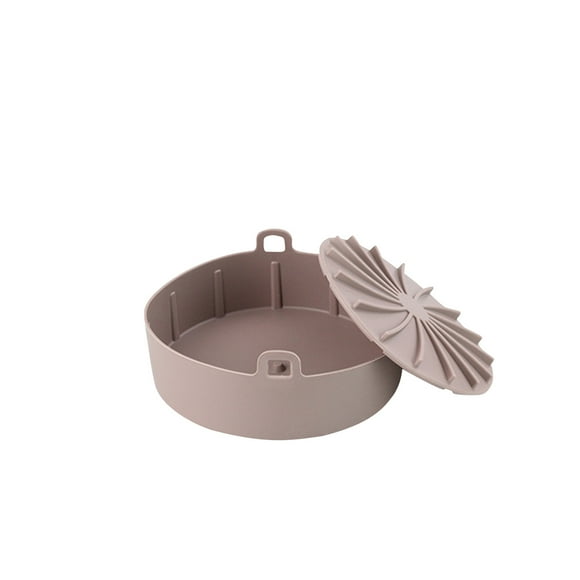 Cesta de silicona Accesorios de freidora de aire de silicona multifuncional Bandeja de freidora de aire Fácil de limpiar Utensilios para hornear antiadherentes Freidora de aire Olla de silicona Wmkox8yii hjk2431