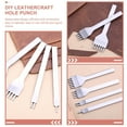 thumbnail image 5 of 4 Pcs Hole Puncher Punch Tool Steel Hole Punches Steel Punching Tools 10x4.3cm, 5 of 8