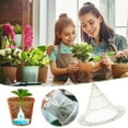 thumbnail image 1 of Fiudx Plastic Flower Pot Mesh Pads - 10 Pack Leak-Proof Bottom Hole Covers for Orchids, Potted Plants, Breathable Root Circulation & Drainage, 1 of 7
