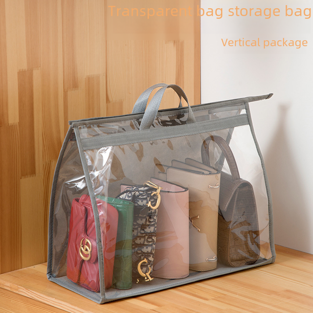 Bolsa de almacenamiento para el hogar, bolsa de cuero transparente a prueba de humedad, bolsa a prueba de polvo, bolsa sellada, bolsa protectora, bolsa de almacenamiento para colgar