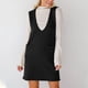 thumbnail image 2 of Vestido tipo chaleco de mujer: cuello en V, sin mangas, jersey de punto, bolsillos, elástico, adecuado para otoño/invierno, varias tallas., 2 of 8