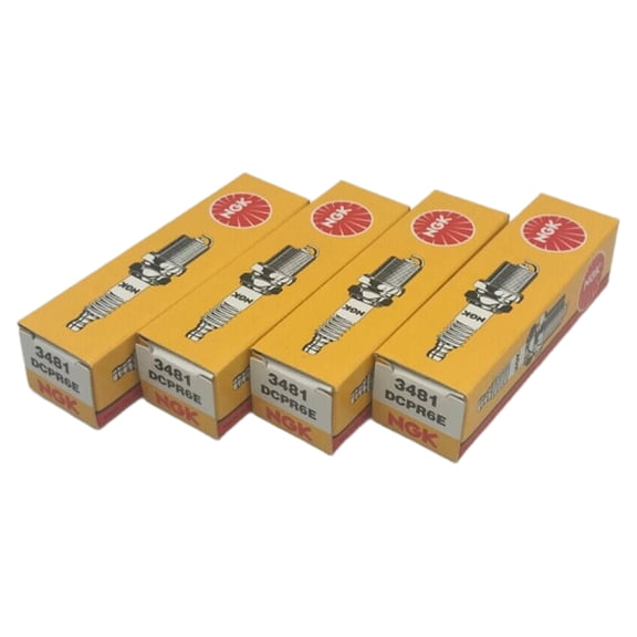 Genuine NGK Spark Plug DCPR6E 3481 - 4 Pack