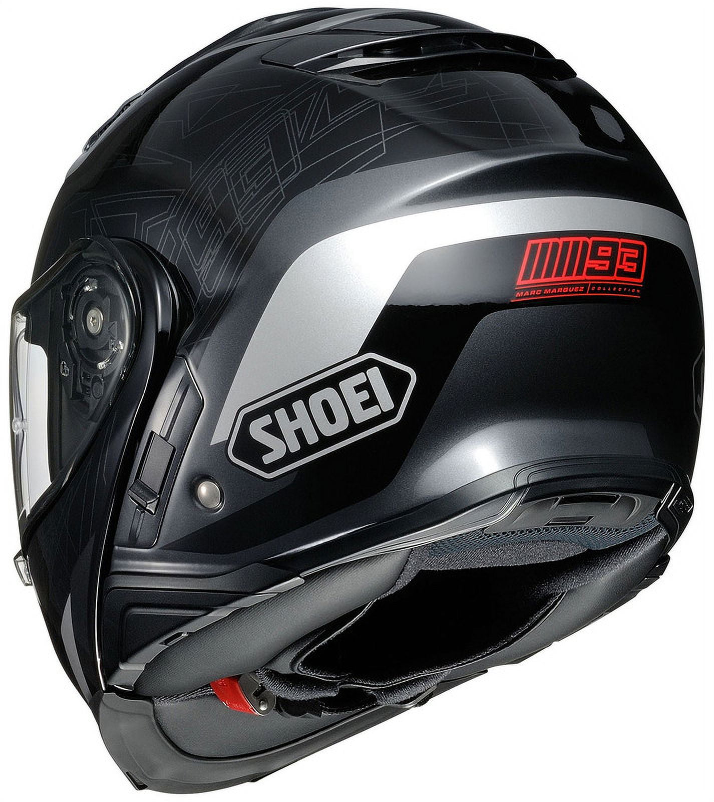 SHOEI ネオテック2リスペクト BLACK／silver 送料無料 shoei ショウエイ NEOTEC 2 RESPECT TC-5 L