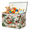 Color 1, variant on Jiaoprinted Sunflowers Toy Storage Box Chest with Lid & Divider, Spring Sunflower Foldable Toy Organizer Bin with Sturdy Handles for Nursery Living Room, 85L, 25"x13"x16"