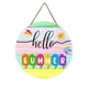 thumbnail image 1 of Decoración De Pared Para Primavera-Verano. Adornos Coloridos Para Primavera-Verano. Ambiente Festivo Para Primavera-Verano. Decoración Para El Hogar. Adornos De Madera Para Colgar En La Puerta., 1 of 5