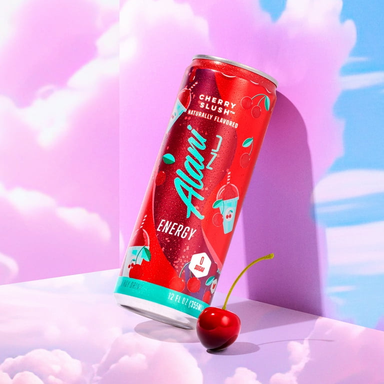 Alani Nu Zero Sugar Energy Drink - Cherry Slush, 200mg Caffeine, 12oz Cans  (12 Pack) - Walmart.com