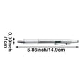 thumbnail image 3 of 6in1 Multi-tools Pens Multifunction Ball-point Pen Level Caliper Screwdriver 5ml, 3 of 3