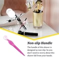 thumbnail image 4 of Makeup Tool Save Time Eye Brown Razor Facial Shaver Styling Props Scraper Shapers Eyebrows Trimmer Practical Eyebrow Stencil Transparent Pink, 4 of 7