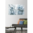 thumbnail image 2 of Marvel Comics - Hawkeye and Black Widow - Pencils Wall Poster with Pushpins, 22.375" x 34", 2 of 3