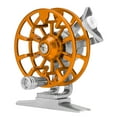 thumbnail image 2 of Carrete De Pesca En Hielo, Carretes De Pesca Giratorios, Equipado Con Orificio De Alambre De Cerámica, Aleación De Aluminio Para Pesca En Hielo Pescadores Entusiastas De La Pesca YLSHRF Oro, 2 of 8