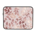 thumbnail image 7 of Rse Gold Elegant Leaf Portable Laptop Sleeve Compatible with MacBook Air Notebook Computer Case for Men Women College School Students, 7 of 7